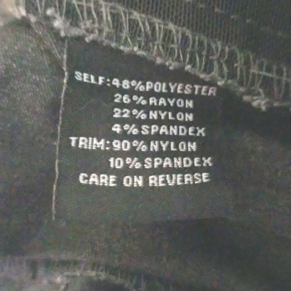 Briggs women's pull-on stretch pant size 16W. Charcoal gray - Picture 6 of 8